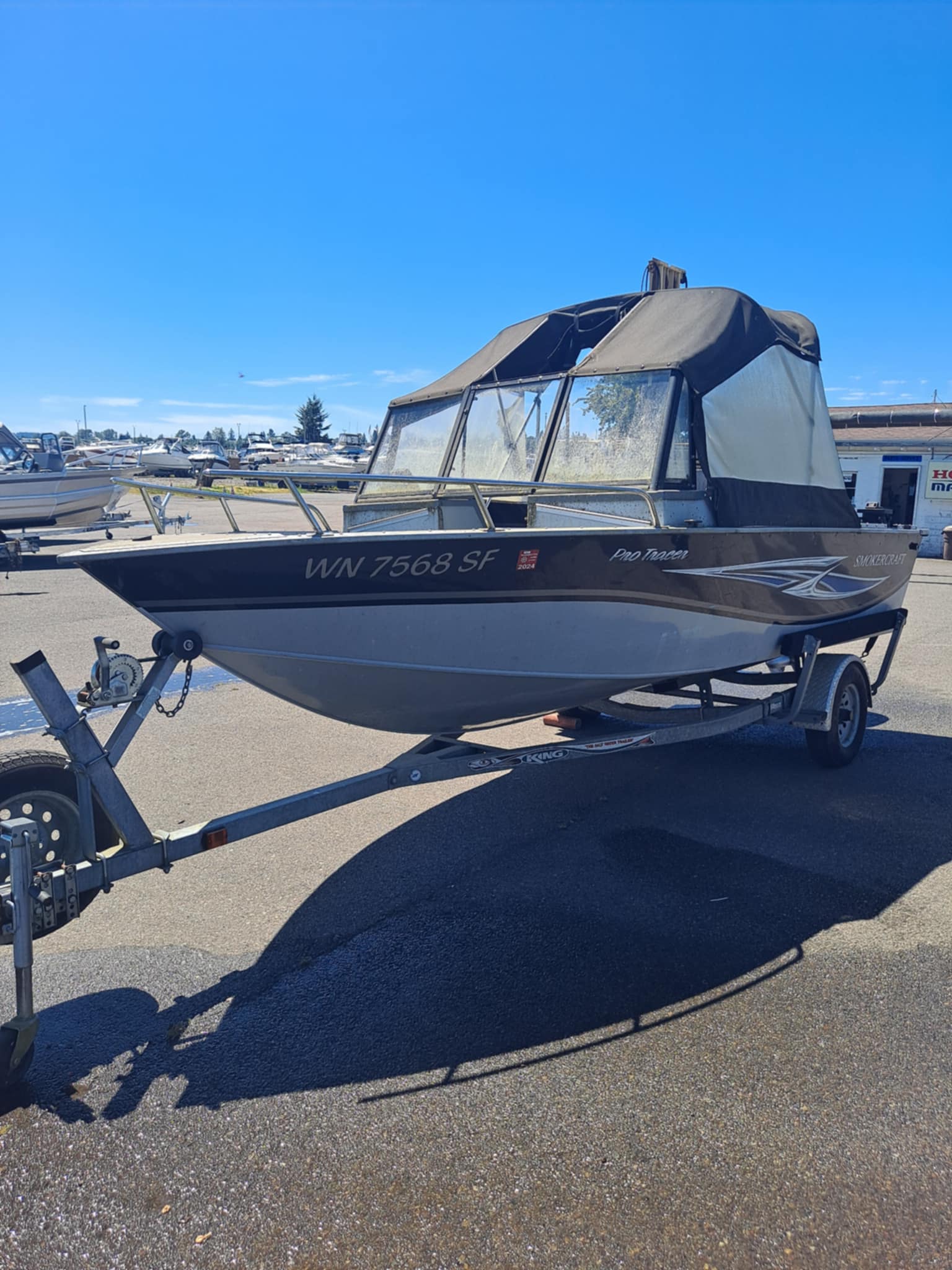 2014 Smokercraft 162 Pro Tracer