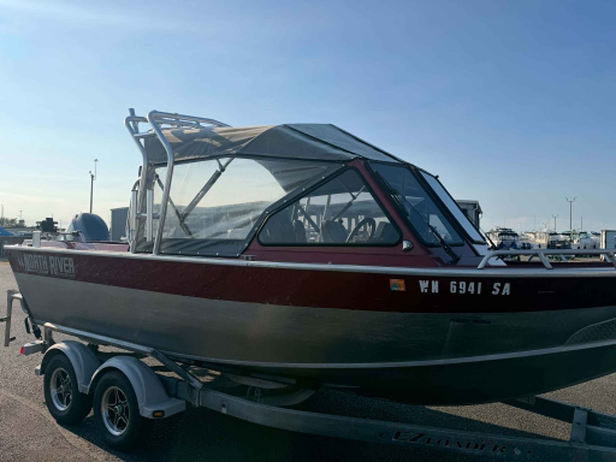 2013 North River Seahawk 21 OS